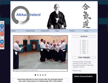 Tablet Screenshot of aikikaiireland.ie